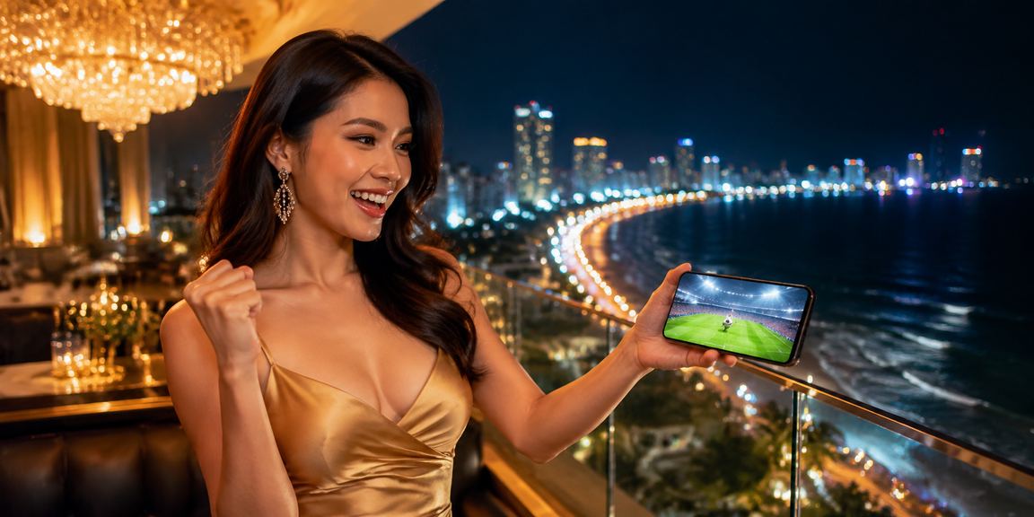 Đăng ký tài khoản d19 trên điện thoại di động tại bãi biển Đà Nẵng