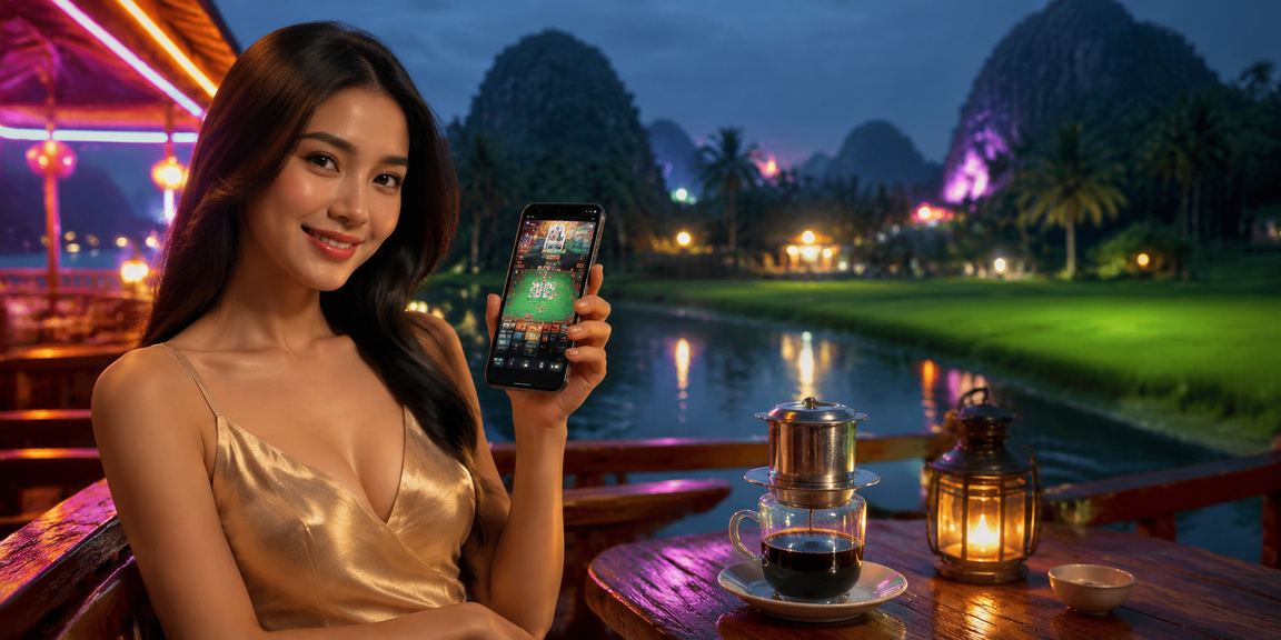 Người dùng kiểm tra voucher khuyến mãi trên điện thoại tại Ninh Bình
