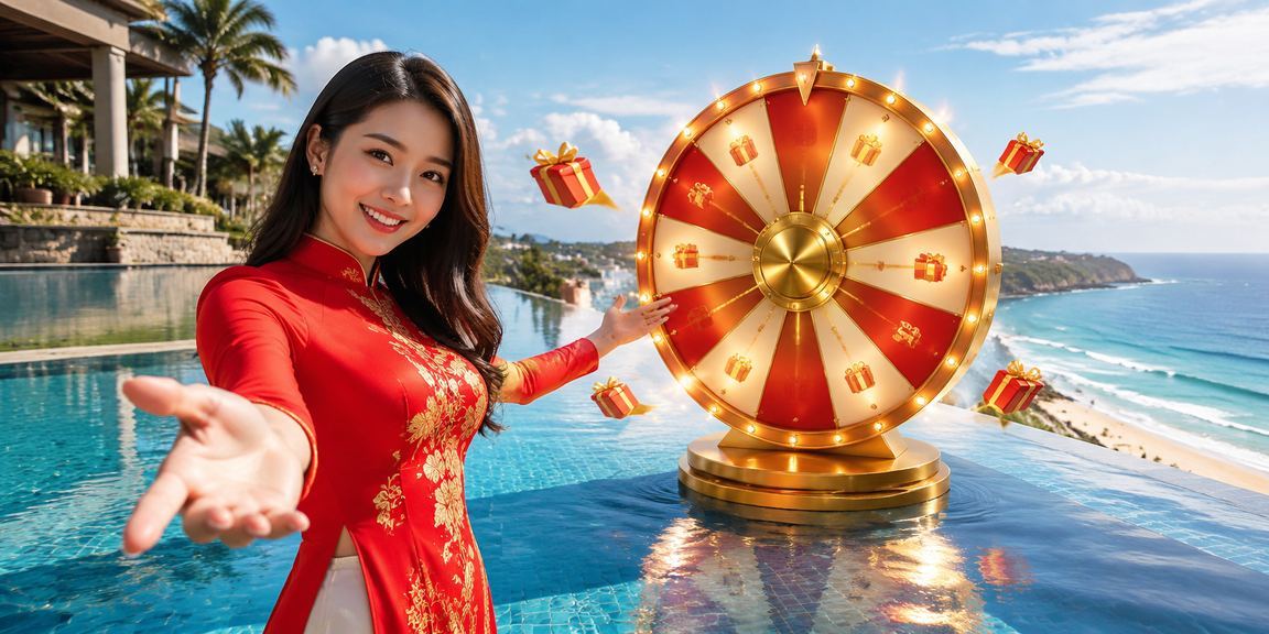 Người dùng chơi roulette trực tuyến tại Vũng Tàu với trang phục áo dài
