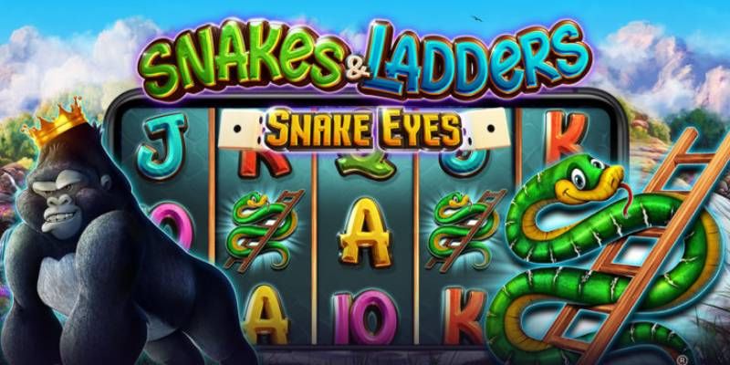 ทอยลูกเต๋าใน SNAKES & Ladders SNAKE EYES™