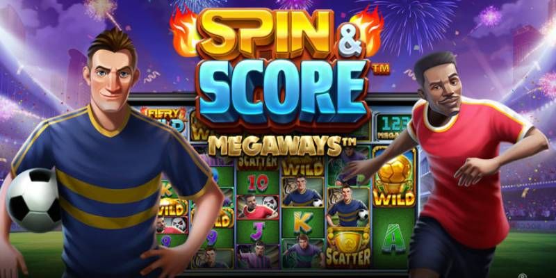 ส่งบอลให้เข้าตาข่ายไปกับ SPIN & SCORE MEGAWAYS™